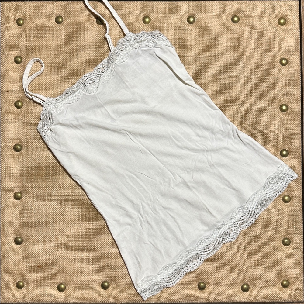 Ann Taylor Ivory Lace Cami